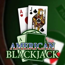 American Blackjack slot logo by Habanero at RoyalsTiger Casino