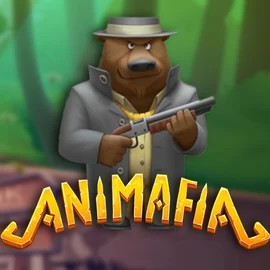 Animafia slot logo by Peter & Sons at RoyalsTiger Casino