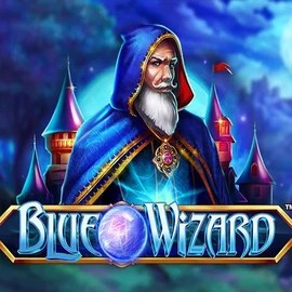 Blue Wizard slot icon by Quickspin, available at RoyalsTiger Casino