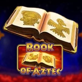 Book of Aztec logo by Amatic Industries RoyalsTiger Casino