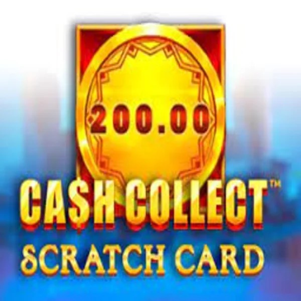 Cash Collect Scratch online game logo by Playtech on royalstigerr.com