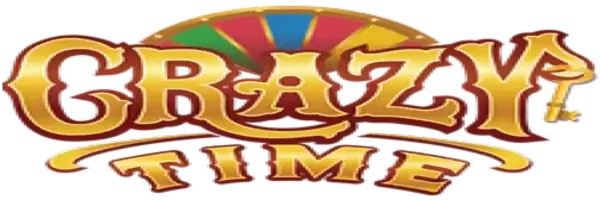 Crazy Time logo by Evolution at RoyalsTiger Casino