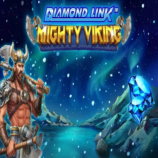 Official Slots logo: Diamond Link Mighty Viking by Greentube at RoyalsTiger Casino