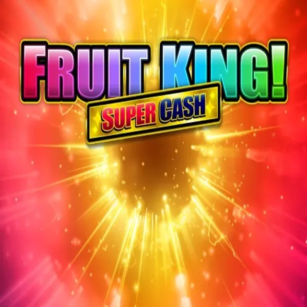 Fruit King Super Cash slot visual from Greentube available on royalstigerr.com