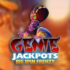 Genie Jackpots: Big Spin Frenzy game by Blueprint Gaming – logo hosted on RoyalsTiger Casino