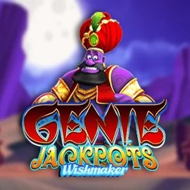 Genie Jackpots Wishmaker logo by Blueprint Gaming at RoyalsTiger Casino