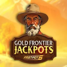 Gold Frontier Jackpots FastPot5 game by Yggdrasil – logo hosted on RoyalsTiger Casino