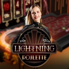 Lightning Roulette game by Evolution – logo hosted on RoyalsTiger Casino