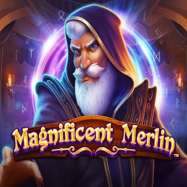 Magnificent Merlin casino game by Greentube – featured logo at RoyalsTiger Casino