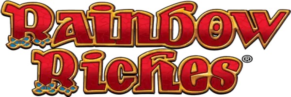 Slingo Rainbow Riches online game logo by Gaming Realms on royalstigerr.com
