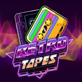 Retro Tapes casino game by Push Gaming – featured logo at RoyalsTiger Casino