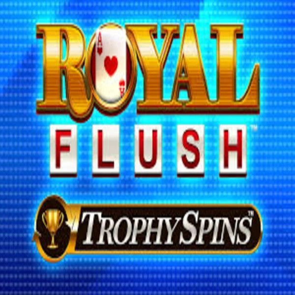 Royal Flush Trophy Spins online game logo by Greentube on royalstigerr.com