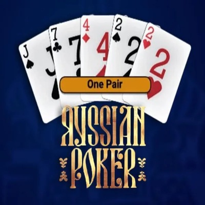 Russian Poker slot visual from OneTouch Games available on royalstigerr.com
