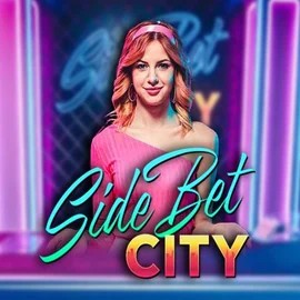 Side Bet City by Evolution, showcased at royalstigerr.com – game logo
