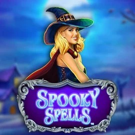 Spooky Spells logo by Novomatic at RoyalsTiger Casino