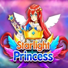 Starlight Princess by Pragmatic Play, showcased at royalstigerr.com – game logo