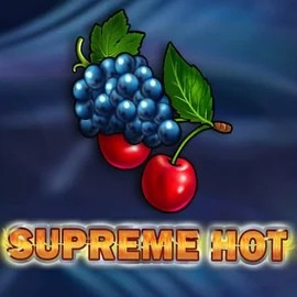 Supreme Hot slot logo by Amusnet Interactive at RoyalsTiger Casino
