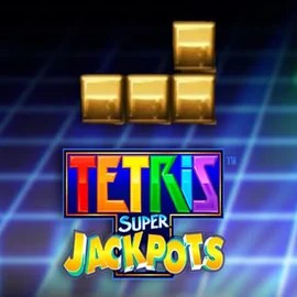 Tetris Super Jackpots game by WMS – logo hosted on RoyalsTiger Casino