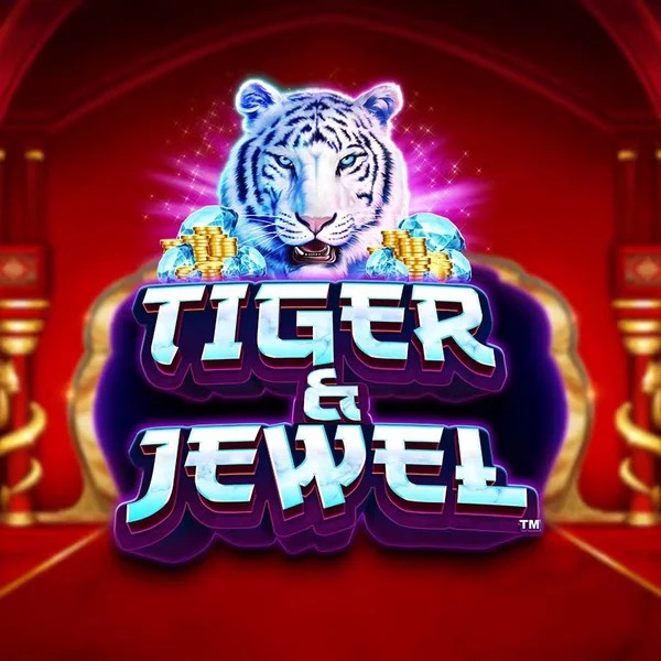 Tiger and Jewel slot logo by Greentube at RoyalsTiger Casino
