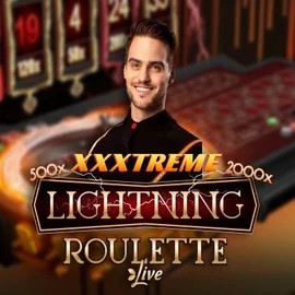 XXXtreme Lightning Roulette logo – Live Casino by Evolution at RoyalsTiger Casino